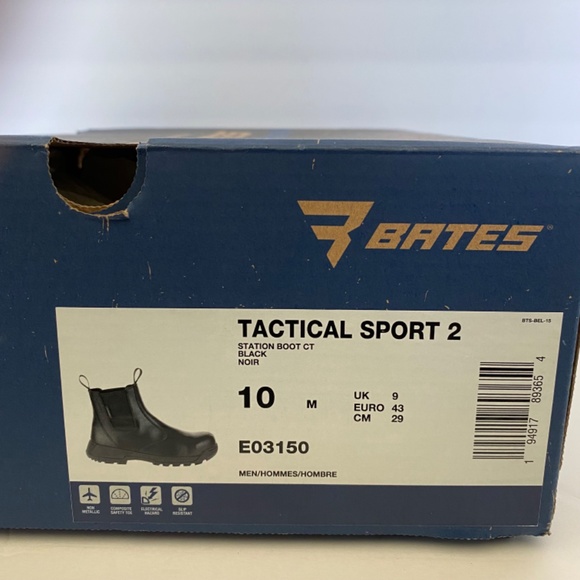 Bates Men's Tactical Sport 2 Station Composite Toe Military Boot - Picture 2 of 11